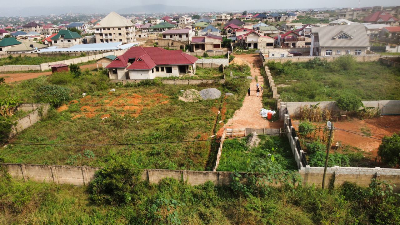 Land for sale at Ashiyie-Amanfrom